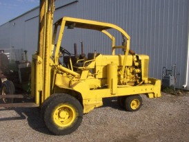 This is a 430-3T forklift from the Dennis Polk website, it runs, and is in 'average condition'
